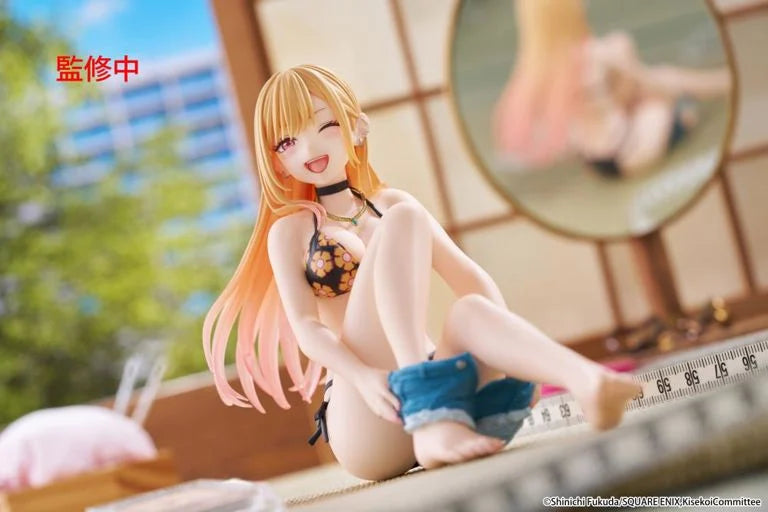 Taito - My Dress-Up Darling - Marin Kitagawa - Desktop Cute Measured Swimsuit Ver. Figure