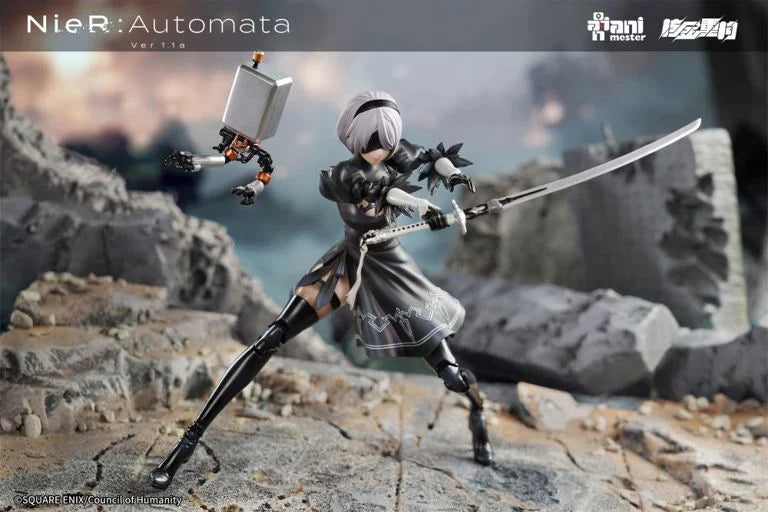Animester - NieR: Automata Ver1.1a - 2B (YoRHa No.2 Type B) - 1/9 Scale Action Figure