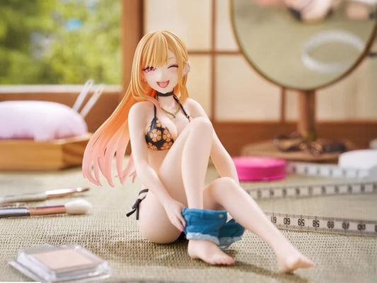 Taito - My Dress-Up Darling - Marin Kitagawa - Desktop Cute Measured Swimsuit Ver. Figure