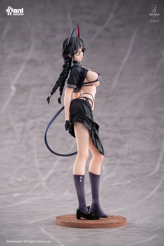 Animester Succubus Class President Reina Illustration by Ban! 1/6 Complete Figure with Bonus