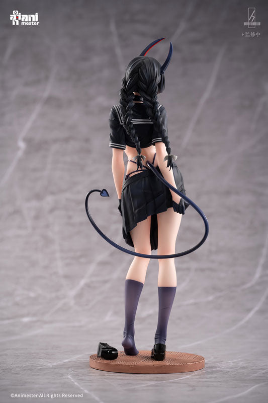 Animester Succubus Class President Reina Illustration by Ban! 1/6 Complete Figure with Bonus