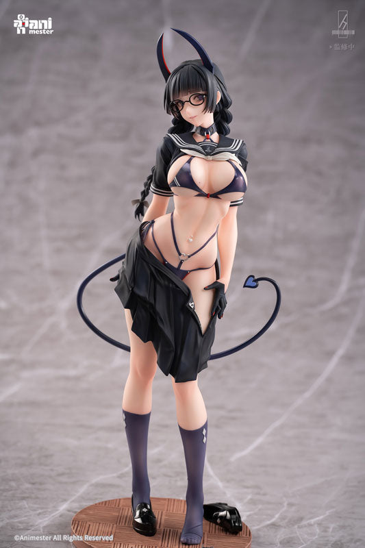 Animester Succubus Class President Reina Illustration by Ban! 1/6 Complete Figure with Bonus