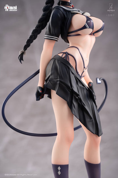 Animester Succubus Class President Reina Illustration by Ban! 1/6 Complete Figure with Bonus