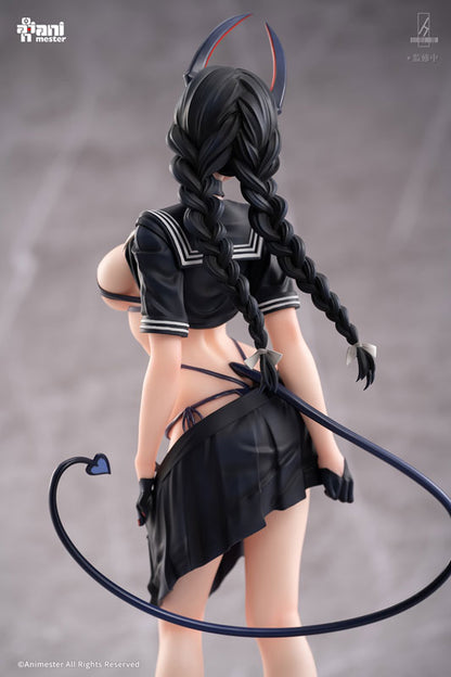 Animester Succubus Class President Reina Illustration by Ban! 1/6 Complete Figure with Bonus