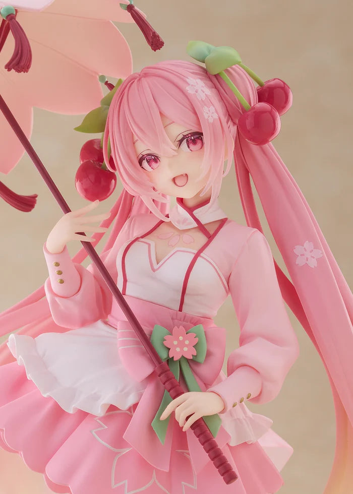 Taito - Vocaloid Sakura Miku (Sakura Dress Ver.) AMP+ Figure