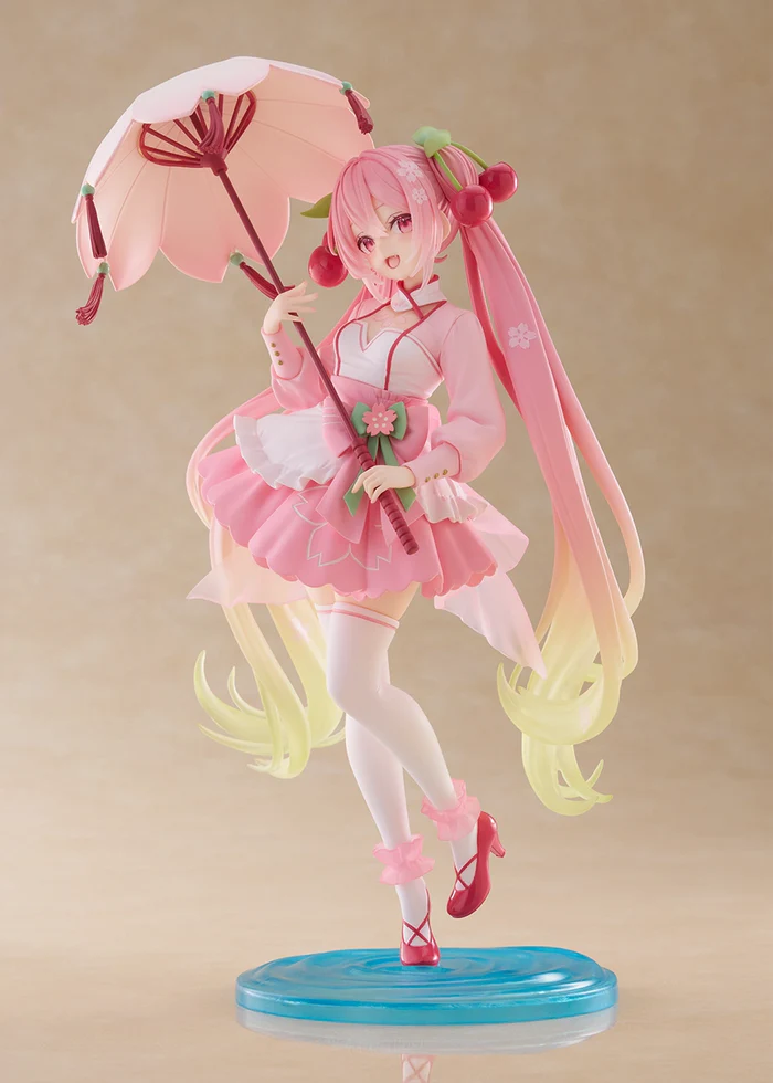 Taito - Vocaloid Sakura Miku (Sakura Dress Ver.) AMP+ Figure