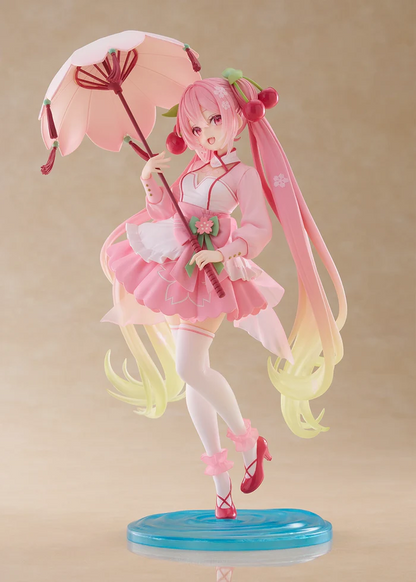 Taito - Vocaloid Sakura Miku (Sakura Dress Ver.) AMP+ Figure