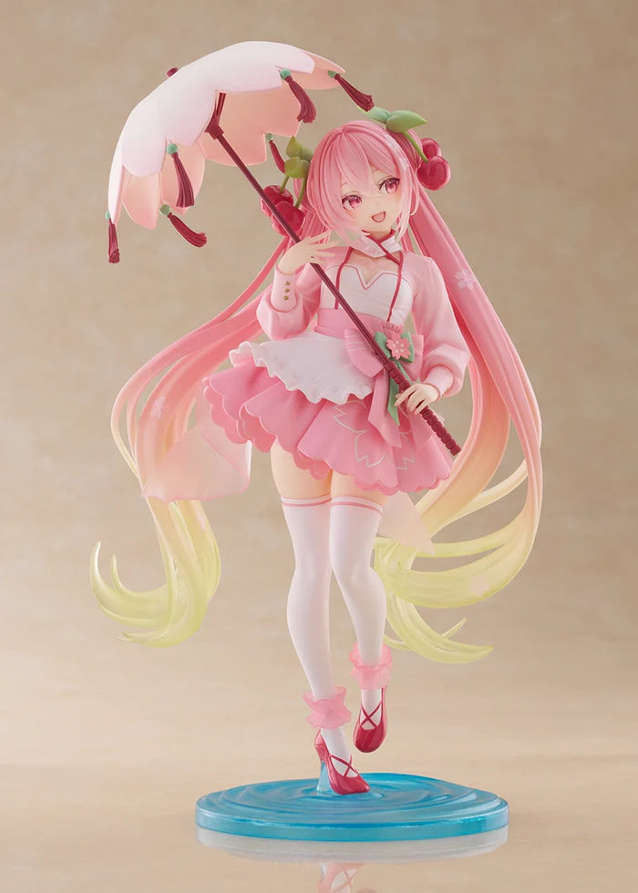 Taito - Vocaloid Sakura Miku (Sakura Dress Ver.) AMP+ Figure