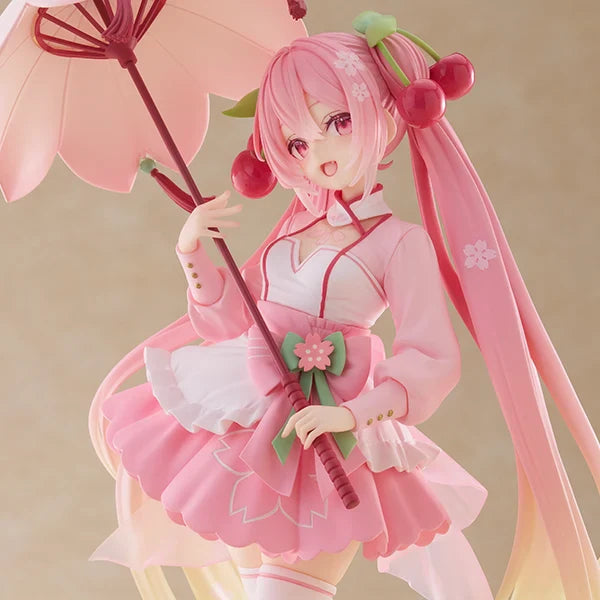 Taito - Vocaloid Sakura Miku (Sakura Dress Ver.) AMP+ Figure