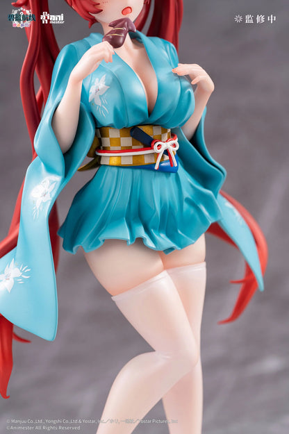 Azur Lane Slow Ahead! Honolulu Yukata Ver 1/7 Figure by Animester