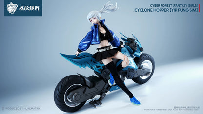 Nuke Matrix- Cyber Forest Fantasy Girls Cyclone Hopper Yip Fung Sim 1/12 Scale Model Kit (With Bonus)