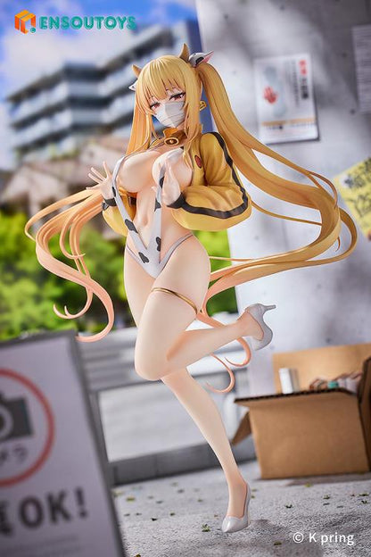 ENSOUTOYS - K Pring Illustration - Sayuri (Dairy Cow Ver.) 1/7 Scale Figure