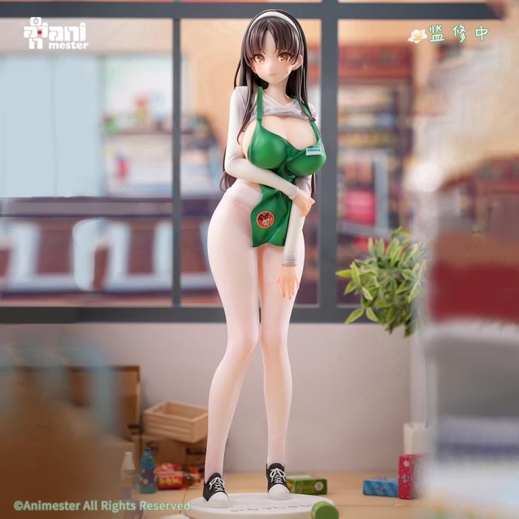 Animester - POPQN Illustration First Business! Mari Hanamiya the Gentle Shop Assistant 1/6 Scale Figure