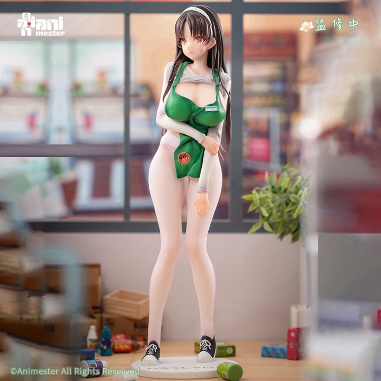 Animester - POPQN Illustration First Business! Mari Hanamiya the Gentle Shop Assistant 1/6 Scale Figure