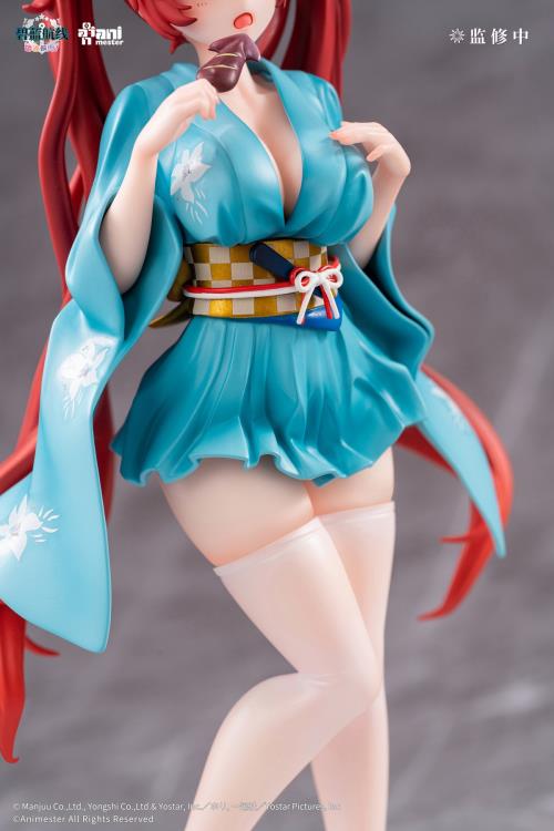 Animester Azur Lane Slow Ahead! Honolulu Yukata Ver. 1/7 Scale Figure