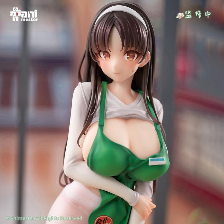 Animester - POPQN Illustration First Business! Mari Hanamiya the Gentle Shop Assistant 1/6 Scale Figure