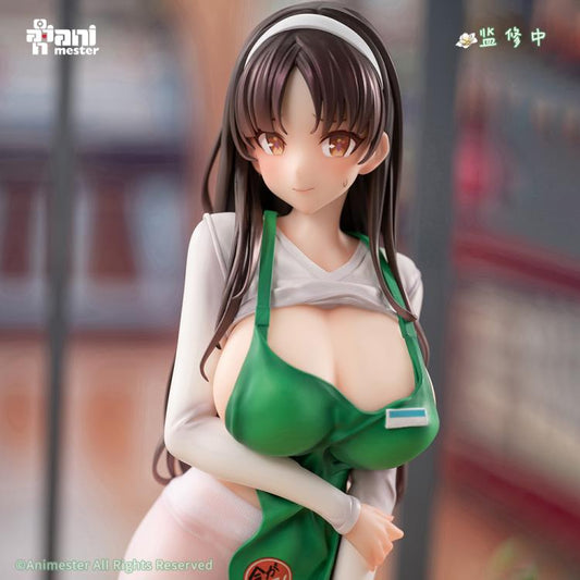 Animester - POPQN Illustration First Business! Mari Hanamiya the Gentle Shop Assistant 1/6 Scale Figure