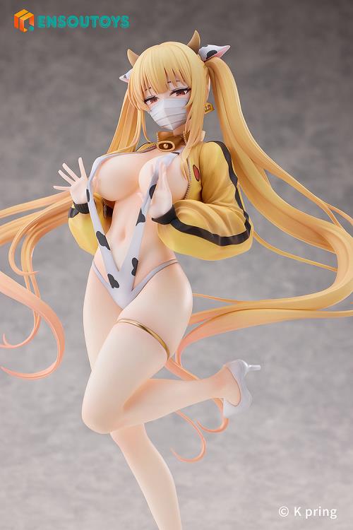 ENSOUTOYS - K Pring Illustration - Sayuri (Dairy Cow Ver.) 1/7 Scale Figure