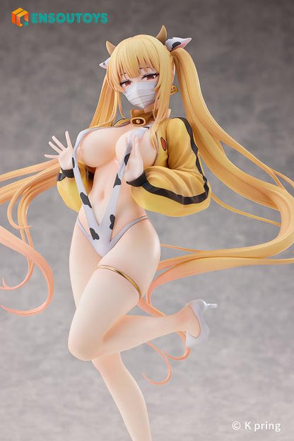 ENSOUTOYS - K Pring Illustration - Sayuri (Dairy Cow Ver.) 1/7 Scale Figure