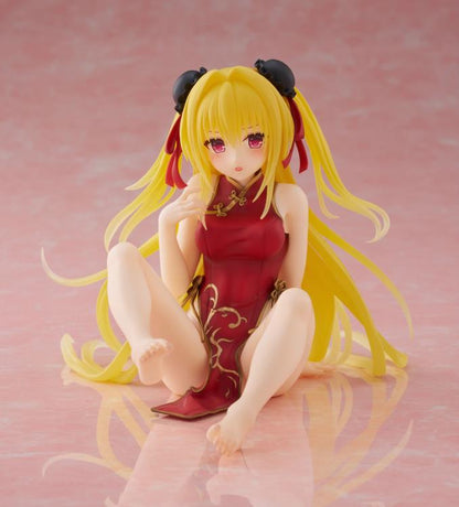 To Love-Ru Darkness Desktop Cute Golden Darkness (Chinese Dress Ver.) Figure by Taito