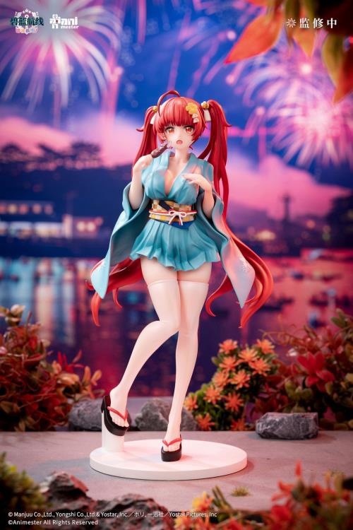 Animester Azur Lane Slow Ahead! Honolulu Yukata Ver. 1/7 Scale Figure