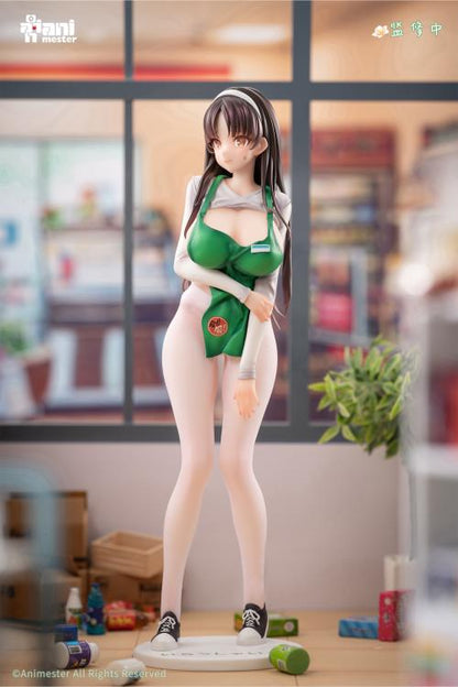 Animester - POPQN Illustration First Business! Mari Hanamiya the Gentle Shop Assistant 1/6 Scale Figure