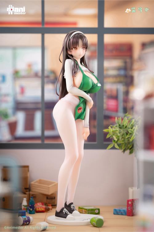 Animester - POPQN Illustration First Business! Mari Hanamiya the Gentle Shop Assistant 1/6 Scale Figure