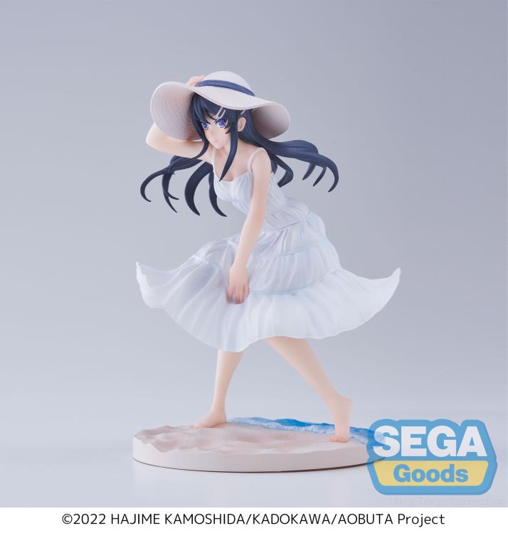 SEGA - Rascal Does Not Dream of Bunny Girl Senpai - Mai Sakurajima - Luminasta Summer Dress Ver. Figure
