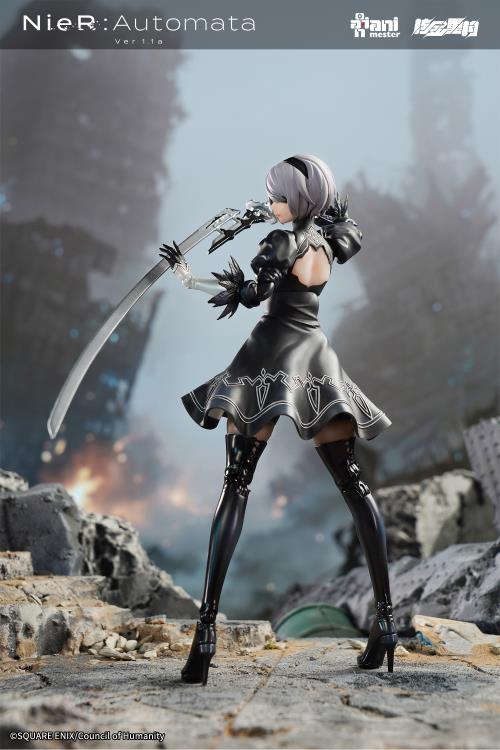Animester - NieR: Automata Ver1.1a - 2B (YoRHa No.2 Type B) - 1/9 Scale Action Figure