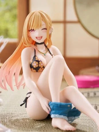 Taito - My Dress-Up Darling - Marin Kitagawa - Desktop Cute Measured Swimsuit Ver. Figure