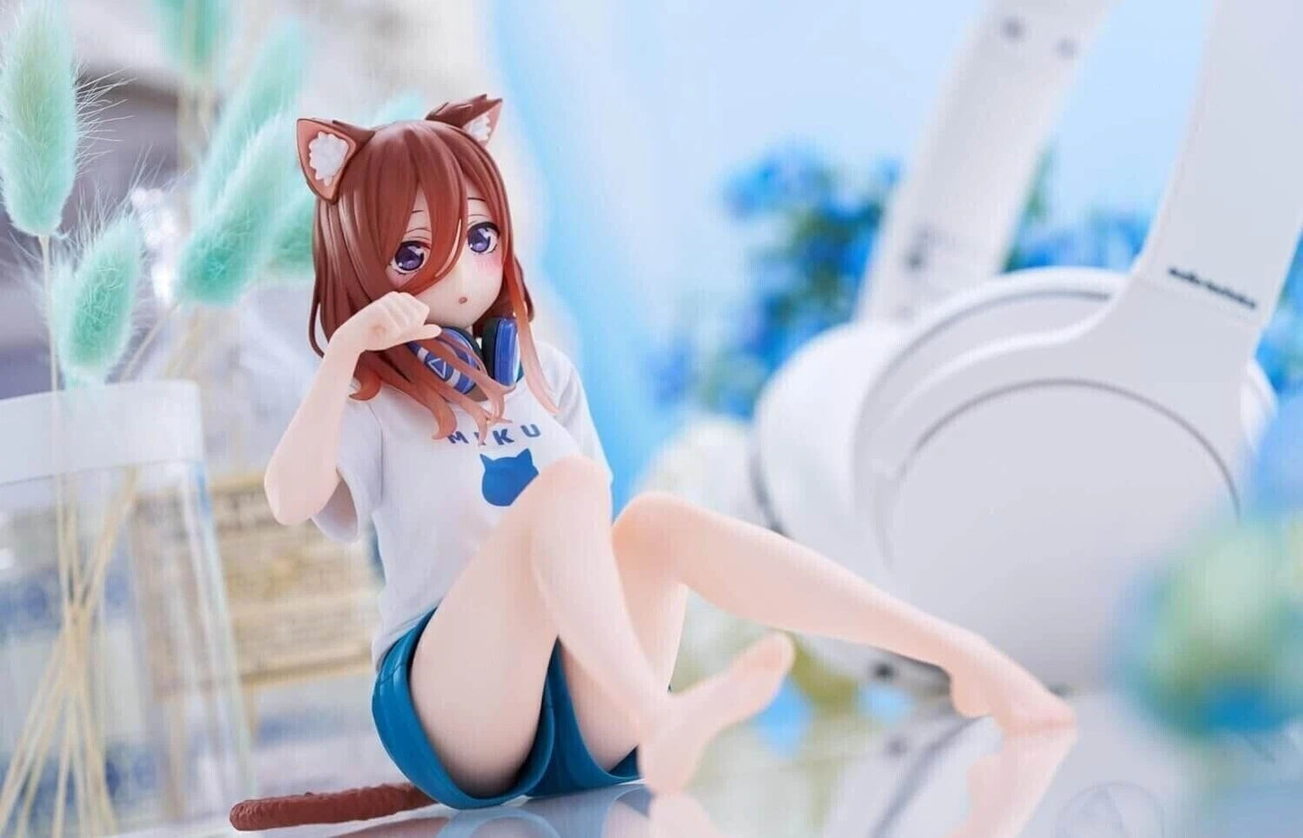 Taito - The Quintessential Quintuplets - Miku Nakano - Desktop Cute Cat Ver. Figure